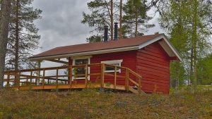 Lehtiniemi guesthouse lakeside sauna