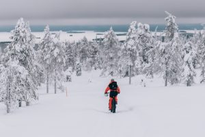 Riisitunturi talvipyöräily