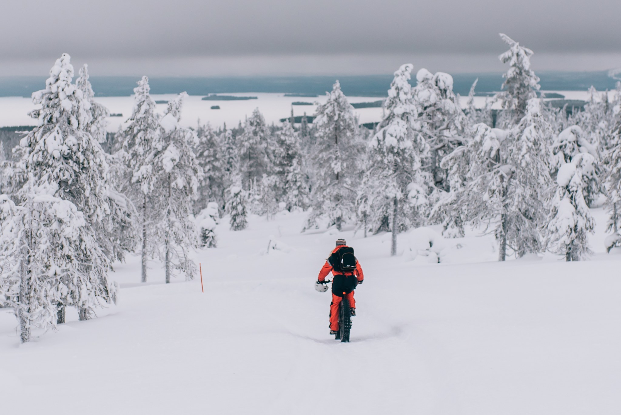 Riisitunturi talvipyöräily